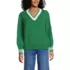 Women's Drifter Set in Sleeve Vneck Sweater, Front