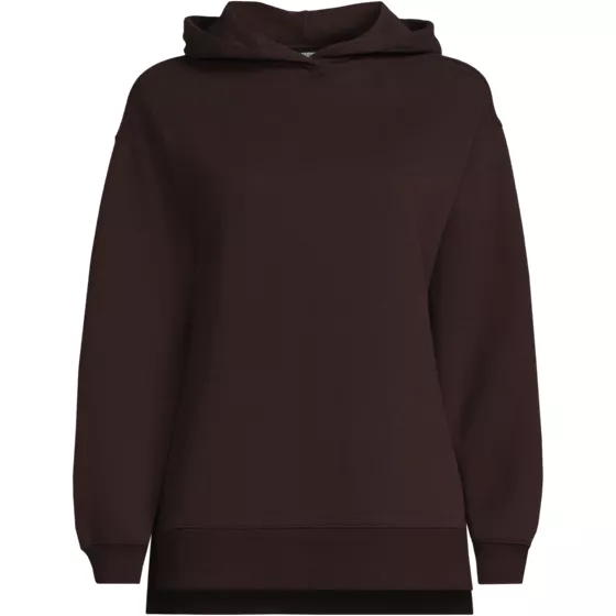 Women's Long Sleeve Serious Sweats Hooded Tunic Sweatshirt - primary