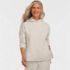 Women's Long Sleeve Serious Sweats Hooded Tunic Sweatshirt, alternative image