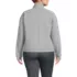 Women's Plus Size Serious Sweats Full Zip Mock Neck Sweatshirt, Back