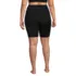 Women's Plus Size Tugless QuickDry 7" Swim Bike Shorts, Back