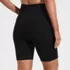 Women's Plus Size Tugless QuickDry 7" Swim Bike Shorts, Back
