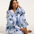 Women's Cotton Poplin 2 Piece Pajama Set - Long Sleeve Top and Pants, alternative image