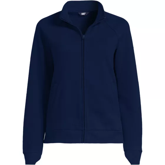 Women's Serious Sweats Full Zip Mock Neck Sweatshirt - primary