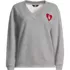 Women's Long Sleeve Serious Sweats V-neck Sweatshirt, Front
