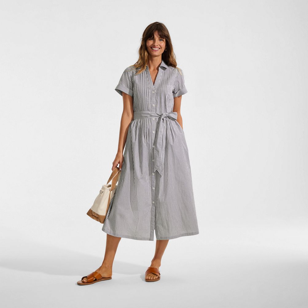 white christmas dresses Kate Black Polka Cotton Pintuck Dress
