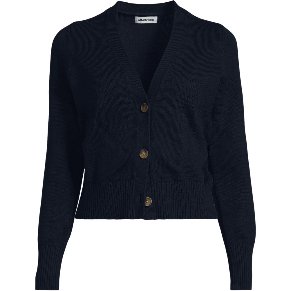 Women's Drifter V-neck Dress Cardigan Sweater | Lands' End