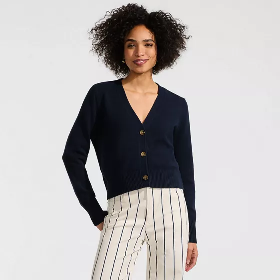 Women's Drifter V-neck Dress Cardigan Sweater - primary