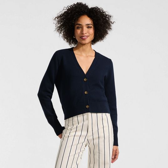 Women's V-Neck Cardigan Sweaters | Lands' End