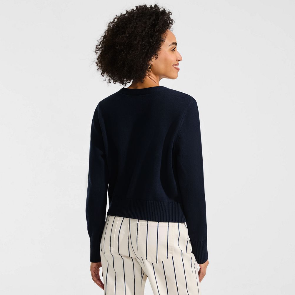 Women's Drifter V-neck Dress Cardigan Sweater | Lands' End
