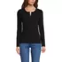 Women's Long Sleeve Micro Rib Button Through Cardigan, Front