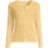 Women's Long Sleeve Micro Rib Button Through Cardigan, Front