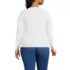 Women's Plus Size Long Sleeve Micro Rib Button Through Cardigan, Back