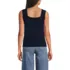 Women's Pointelle Square Neck Tank Sweater, Back