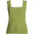 Women's Pointelle Square Neck Tank Sweater, Front