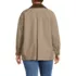 Women's Plus Size Waxed Barn Jacket, Back