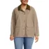Women's Plus Size Waxed Barn Jacket, Front