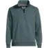 Men's Long Sleeve Serious Sweats Quarter Zip Sweatshirt, Front