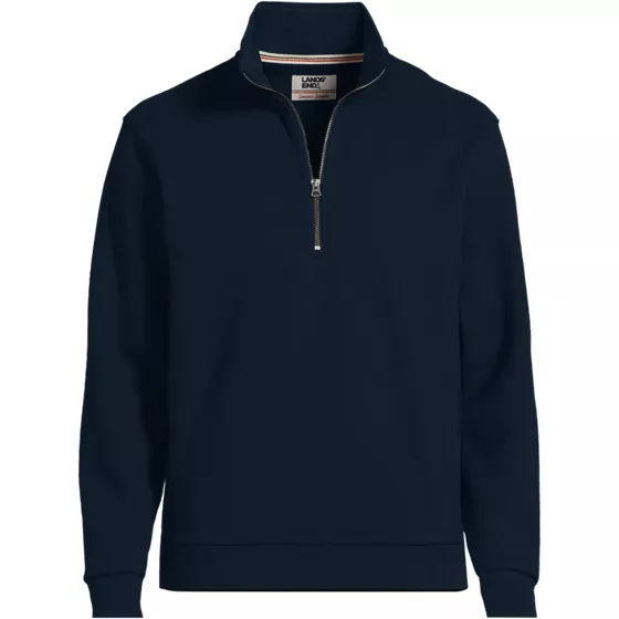 Men's Tall Long Sleeve Serious Sweats Quarter Zip Sweatshirt - primary