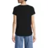 Women's Short Sleeve Lightweight Jersey Scoop Neck T-shirt, Back