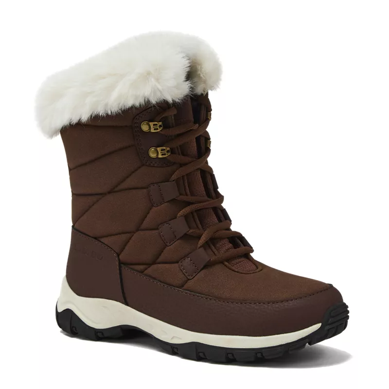 School Uniform Women's Expedition Trail Waterproof Lace Up Snow Boots, alternative image
