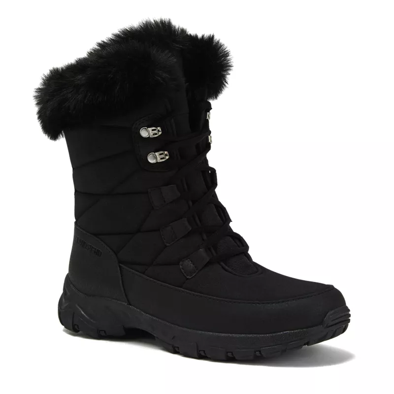 Women's Expedition Trail Waterproof Lace Up Snow Boots, alternative image