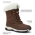School Uniform Women's Expedition Trail Waterproof Lace Up Snow Boots, alternative image