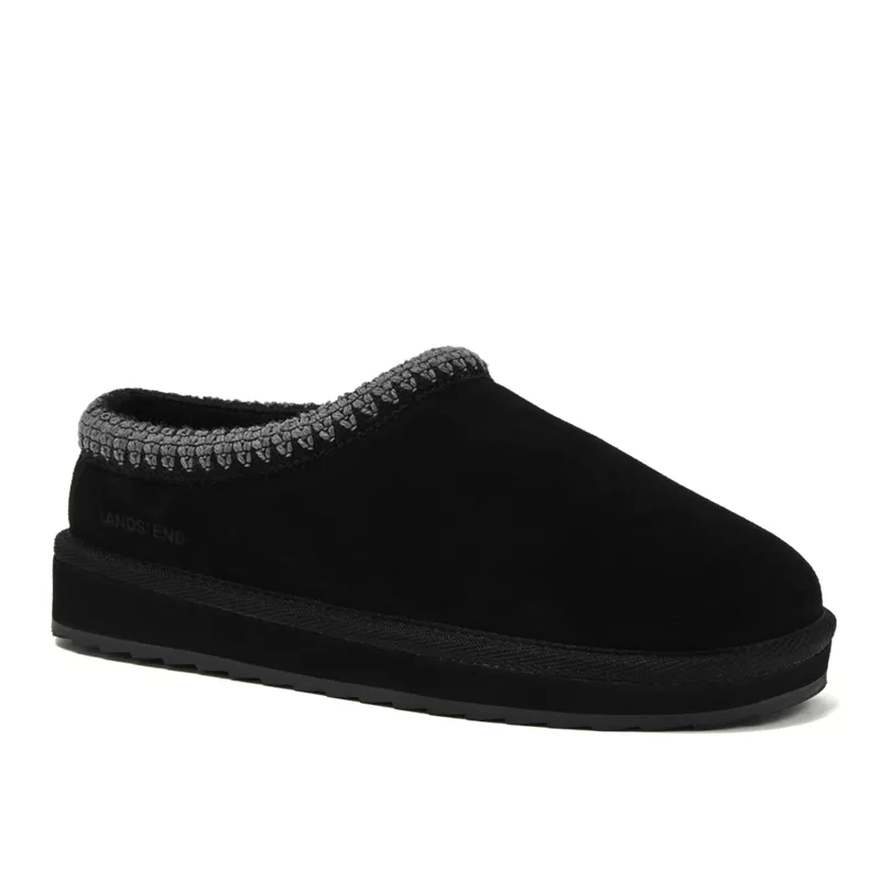 Women's Suede Hearth Slippers, alternative image