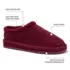 Women's Suede Hearth Slippers, alternative image