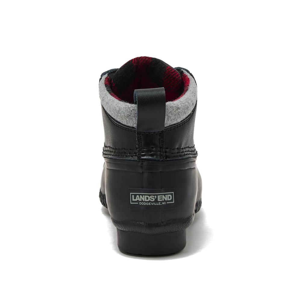NEW Lands End 3M thinsolate Duck Boots Size 9 Water Resistant Laced NWOB Amazon.com | Lands main image 2