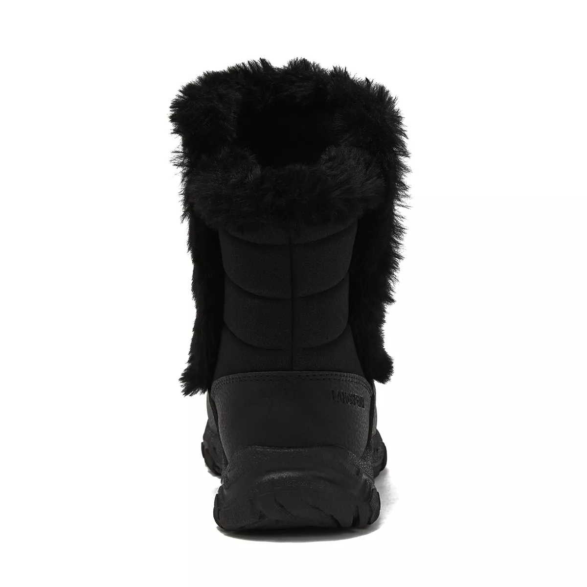 Kids Expedition Faux Fur Waterproof Puffer Snow Boots