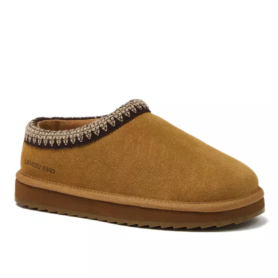 Kids Suede Hearth Slippers - primary