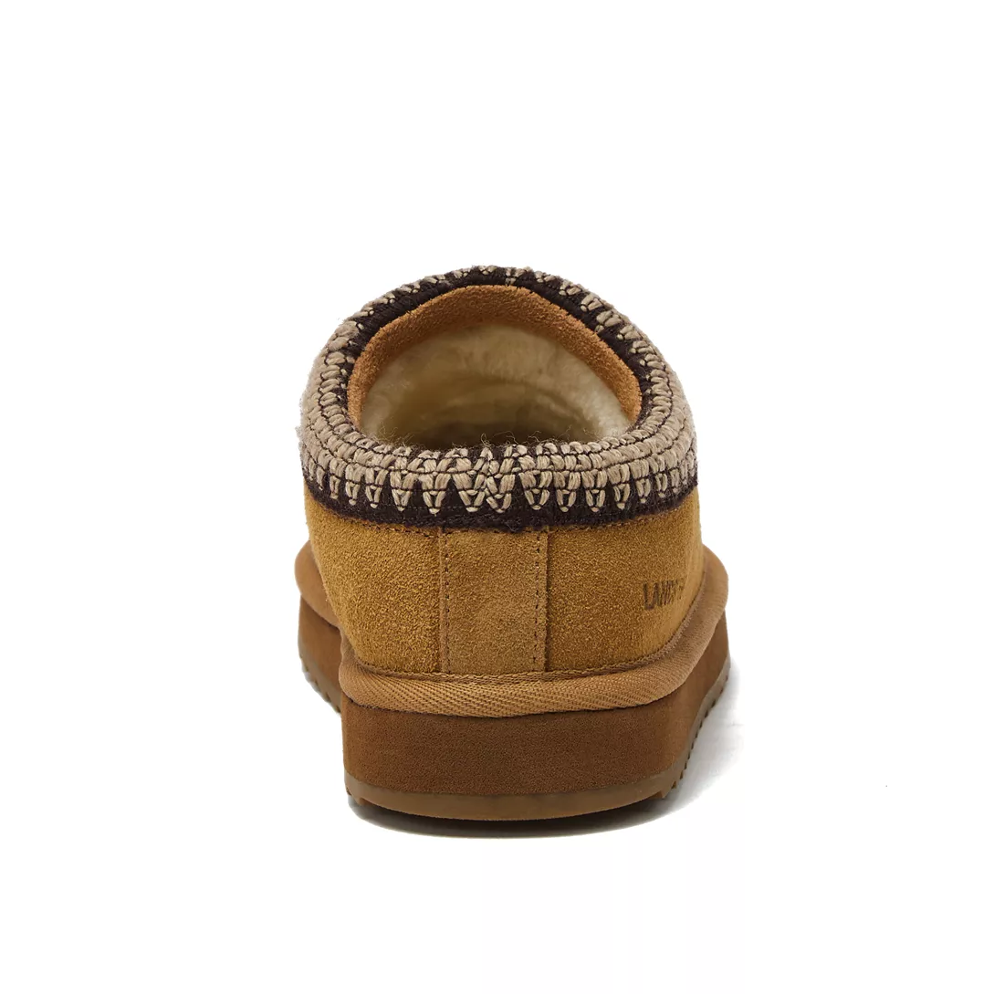Kids Suede Hearth Slippers