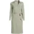 Women's Tall Cotton Modal Collared Wrap Dress, Front