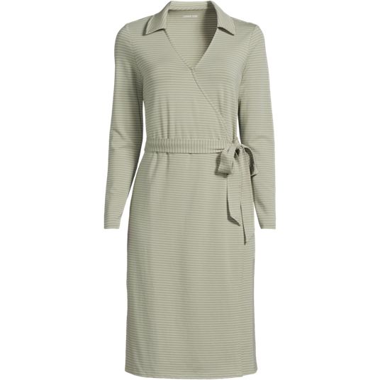 lands end grey dress Womens Tall Green Gray Dresses