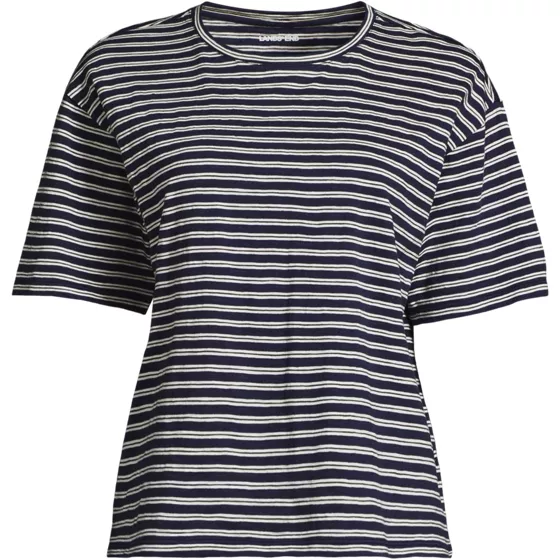 Women's Plus Size Short Sleeve Slub Jersey T-Shirt - primary