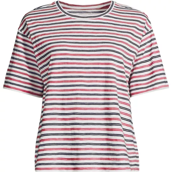 Women's Short Sleeve Slub Jersey T-Shirt - primary