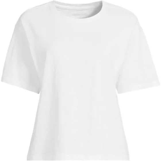 Women's Short Sleeve Slub Jersey T-Shirt - primary