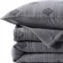 Embroidered Matelasse Bed Coverlet, Front