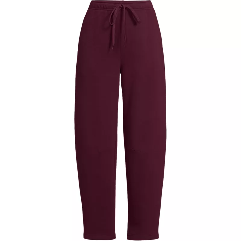 Women's Plus Size Serious Sweats High Rise Barrel Pants, Front