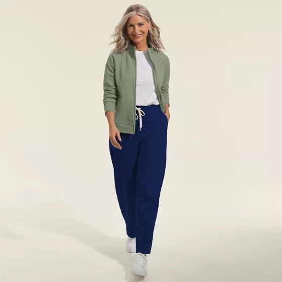Women's Serious Sweats High Rise Barrel Pants - primary