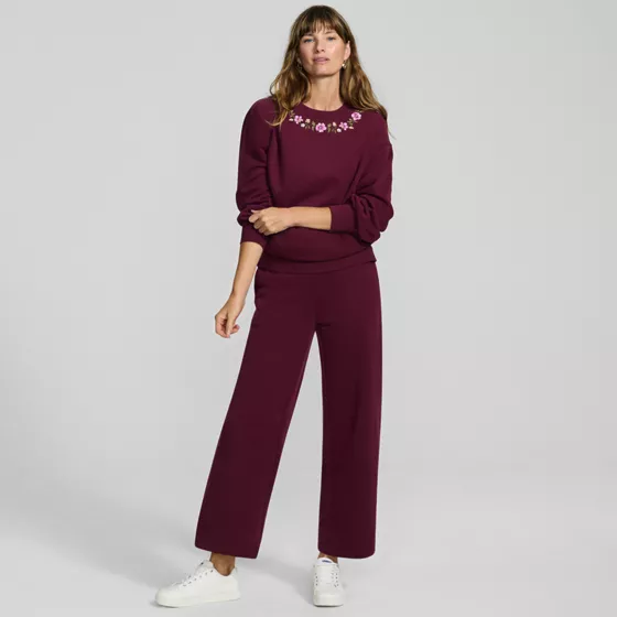 Women's Serious Sweats High Rise Barrel Pants - primary