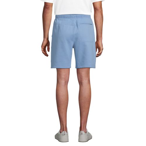  Lands' End Serious Sweats Shorts, Herren, Größe:44-46 Regular, Blau, Baumwoll-mischung/polyester-mischung, By Lands' End 