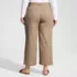 Women's Plus Size Knockabout Chino High Rise 5 Pocket Wide Leg Crop Pants, Back