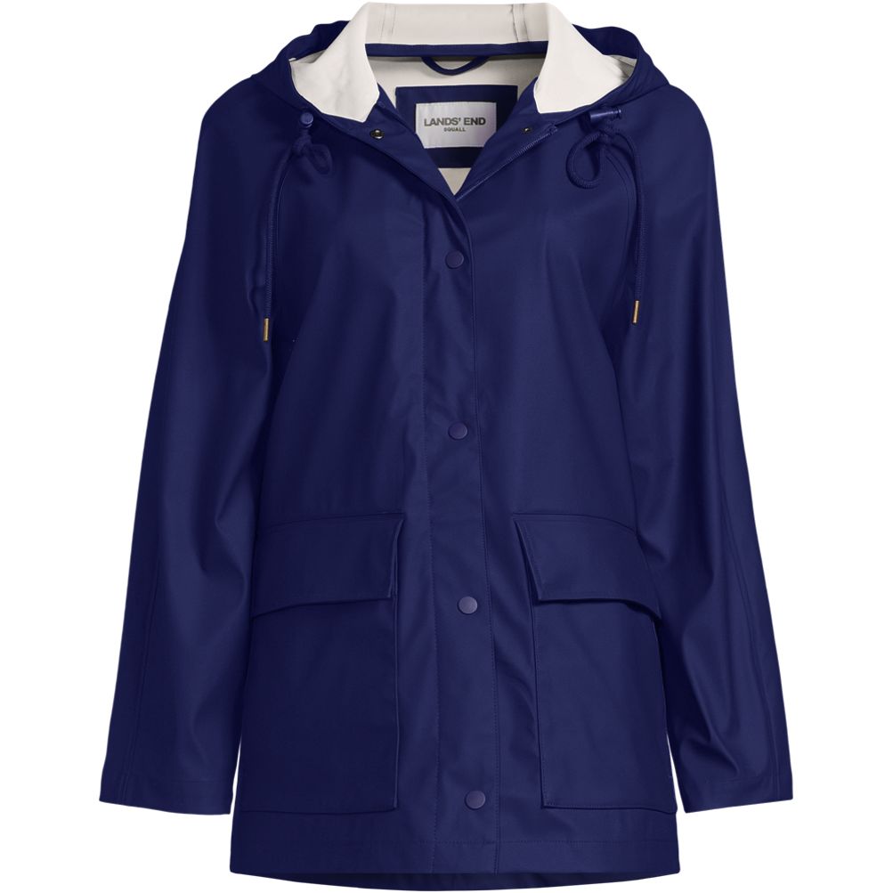 Women's Squall A-line Slicker Raincoat | Lands' End
