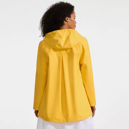 Women's Squall A-line Slicker Raincoat, Back