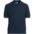 Men's Short Sleeve Fine Gauge Sweater Polo, Front