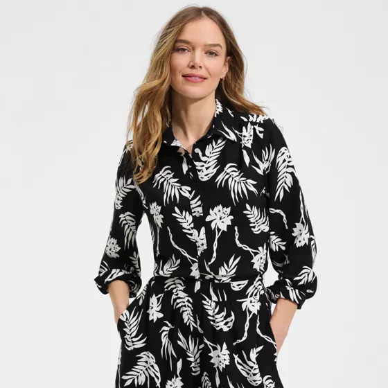 Women's Creaseless Feminine Shirt - primary