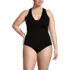 Women's Plus Size Twist Back Midkini , Front