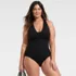 Women's Plus Size Twist Back Midkini , alternative image